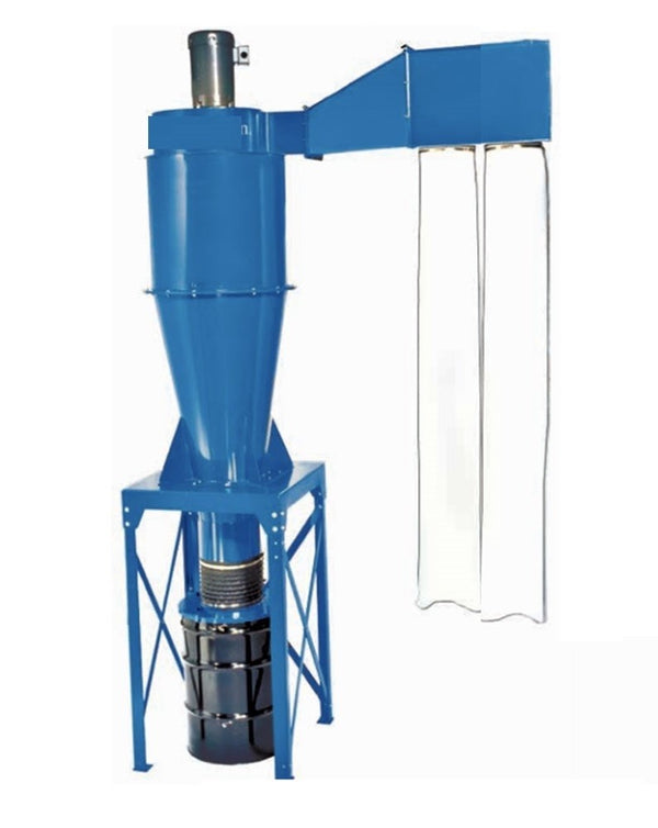 Two-Stage Cyclone Dust Collector Kit - 50mm & 32mm Cyclones With Bucket, For Shop Vacuum Systems