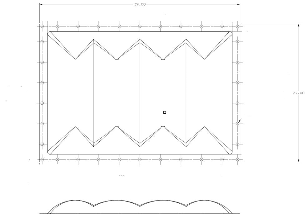 EXPLOSION VENT 24 X 36 FIKE V MAX